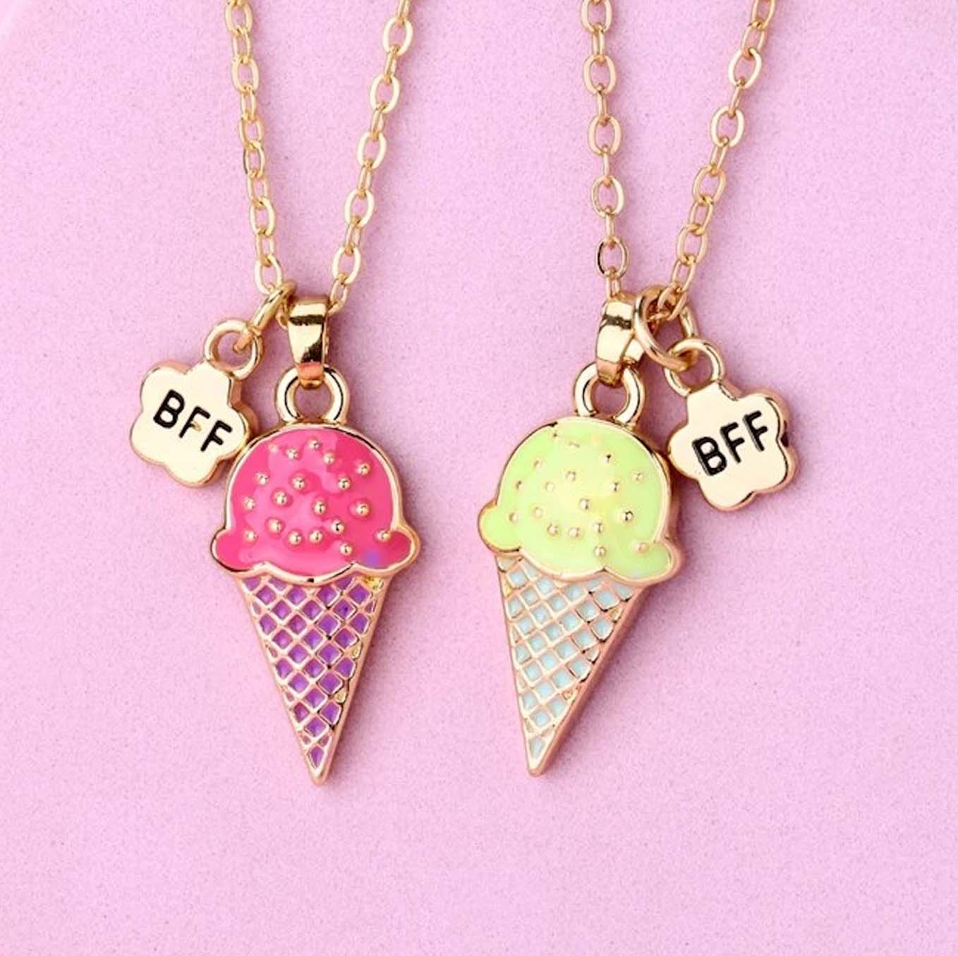 BFF Ice Cream Necklaces