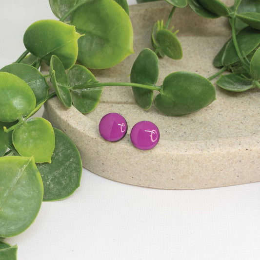 Cali Summer | Wooden Stud Earrings