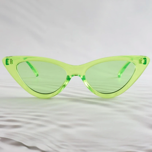 Green | Cat Eye Sunglasses