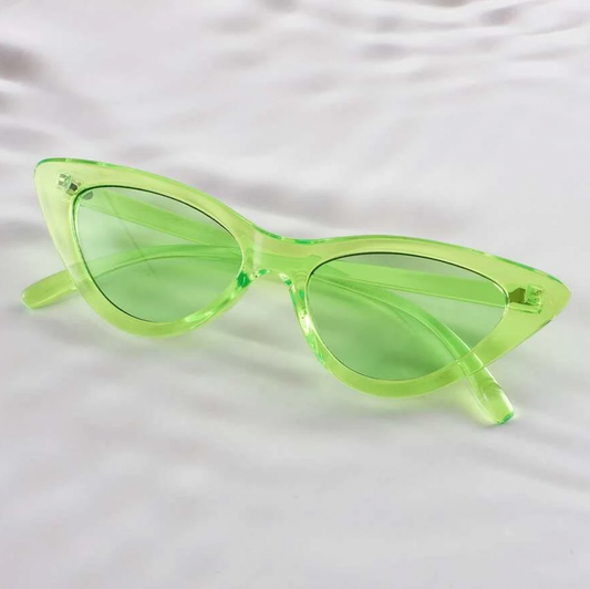 Green | Cat Eye Sunglasses