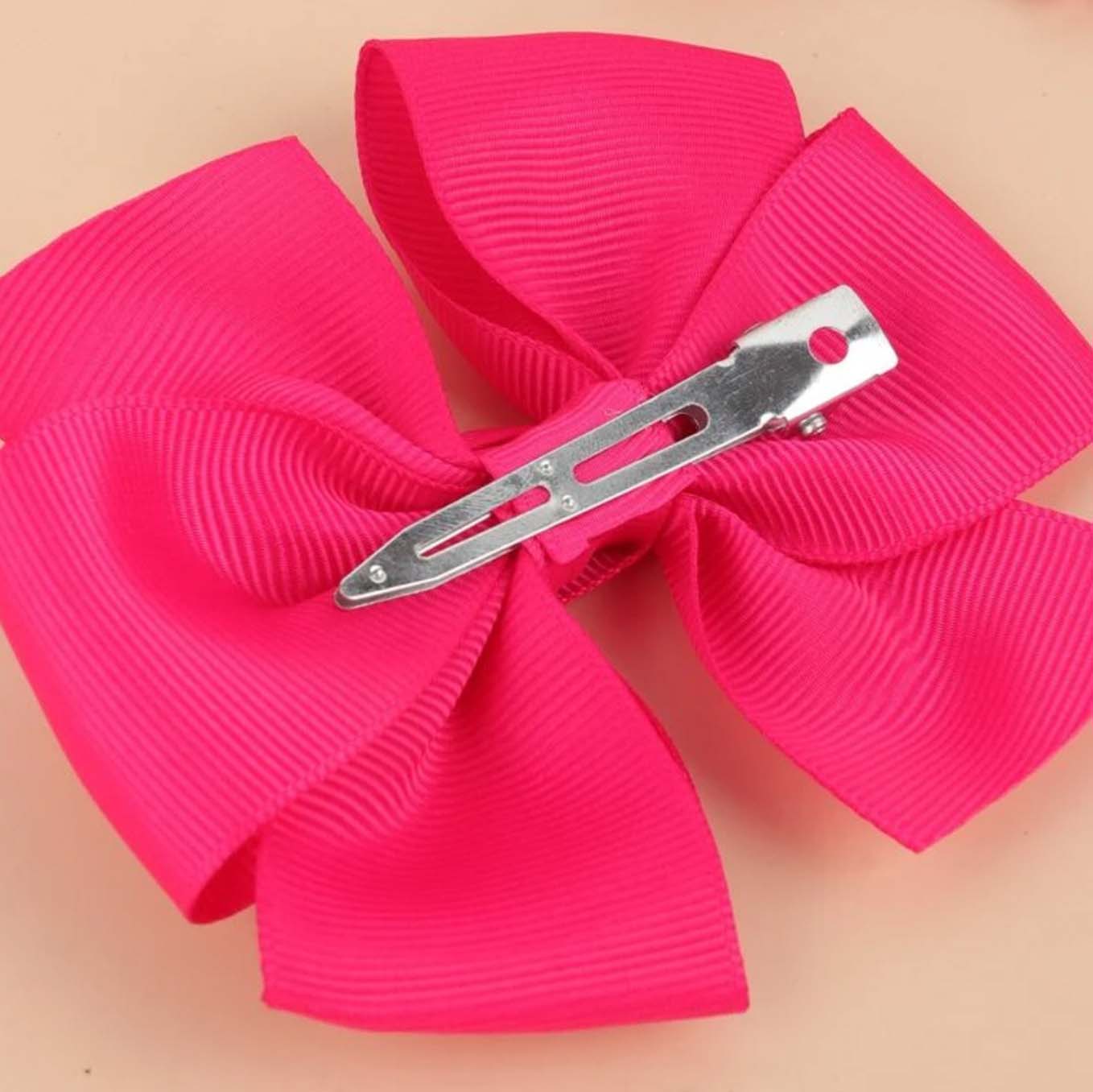 Hot Pink | Knot Hair Clip Bow