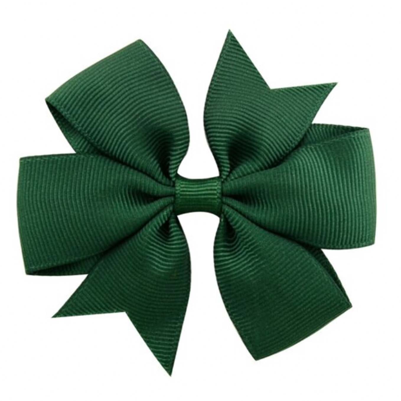 Emerald | Pinwheel Hair Bow