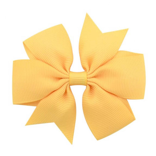 Honey | Pinwheel Hair Bow