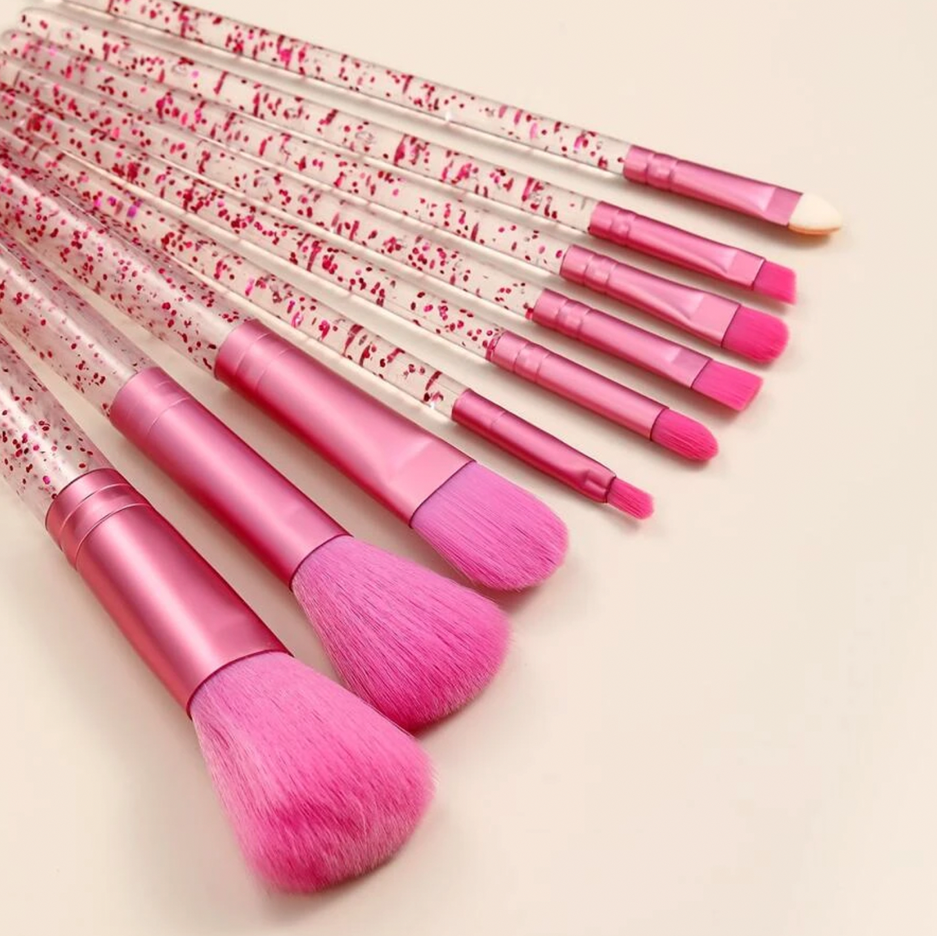 Pink Sparkle | Makeup Brush Set