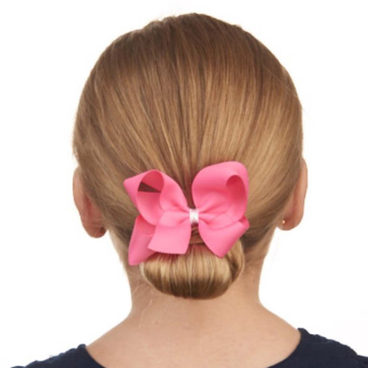 Pink | Zali Girl Hair Bow - Small