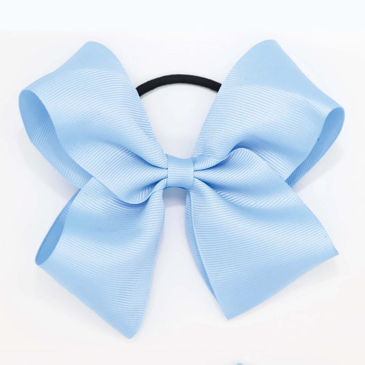 Light Blue | Zali Girl Hair Bow - Large