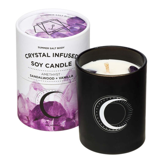 Amethyst | Crystal Candle